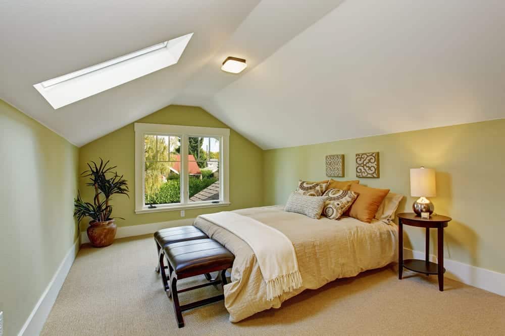 Attic roof sheathing types